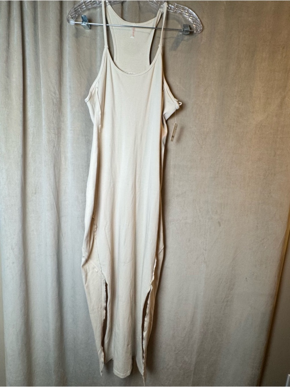 FP Movement by Free People Cream Maxi Tank Dress - Picture 2 of 8